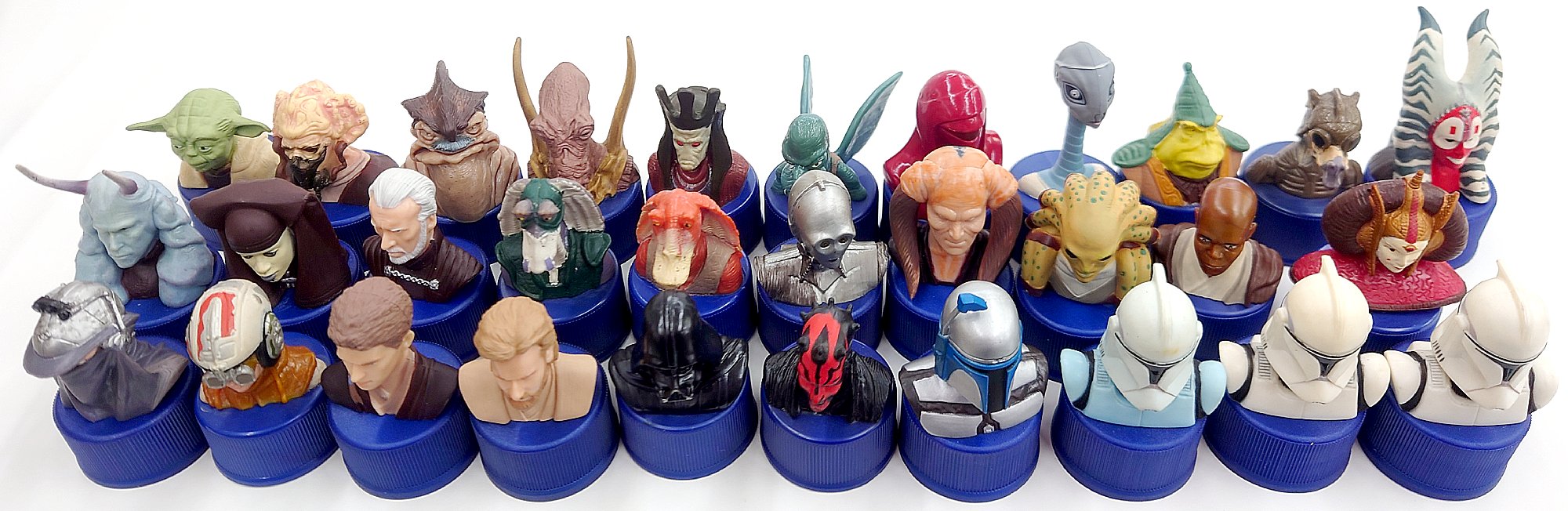キャラクターコレクションフィギュアボトルキャップ約39体セット猿の軍団 PEPSI：猿の惑星ボトルキャップ