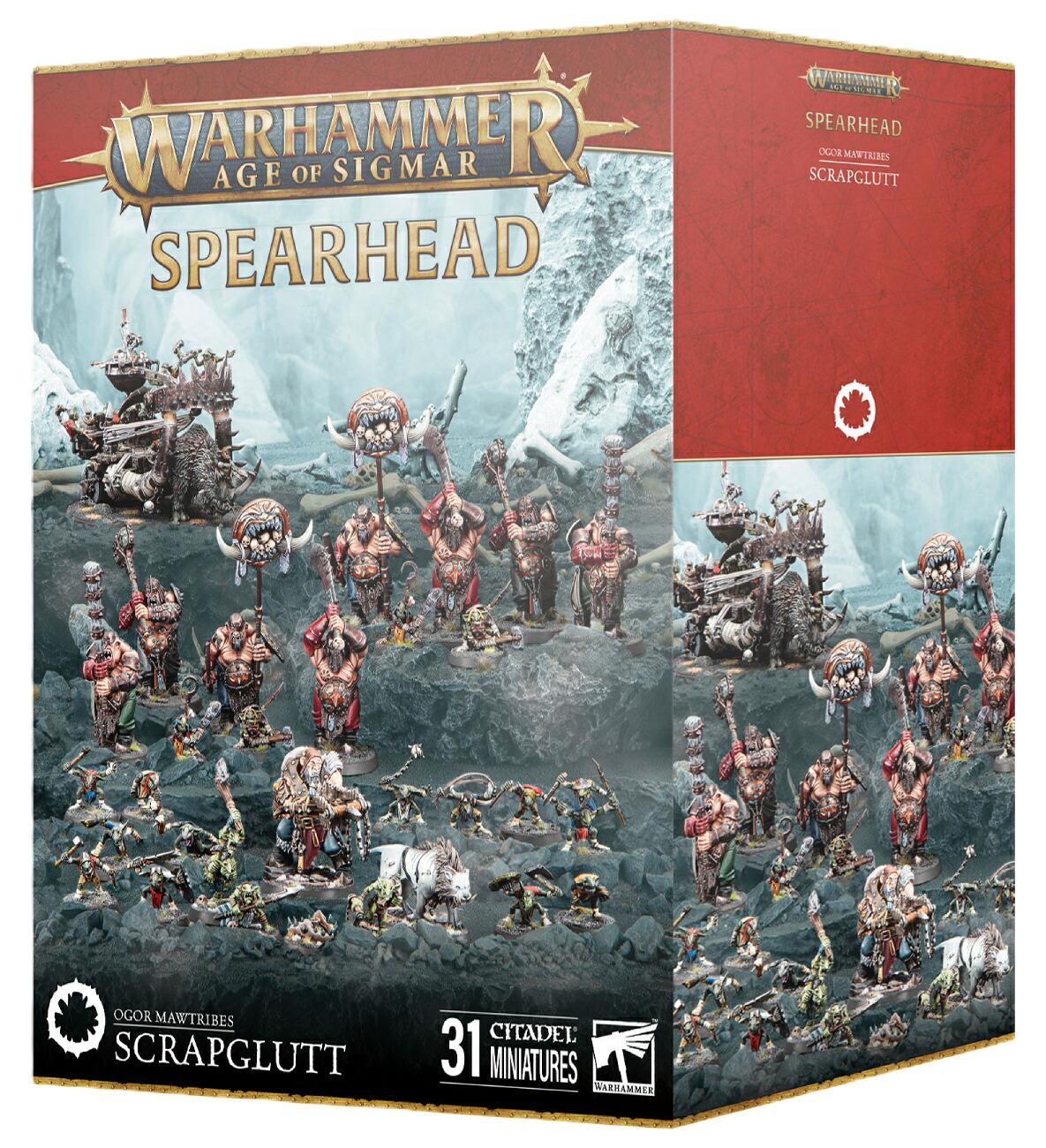 【2025年6月14日発売】【新品】スピアヘッド：オゴウル・モウトライブ：クズ鉄喰らい [ウォーハンマー] (SPEARHEAD: OGOR MAWTRIBES SCRAPGLUTT) [Warhammer]【対応】｜メルヘンストア