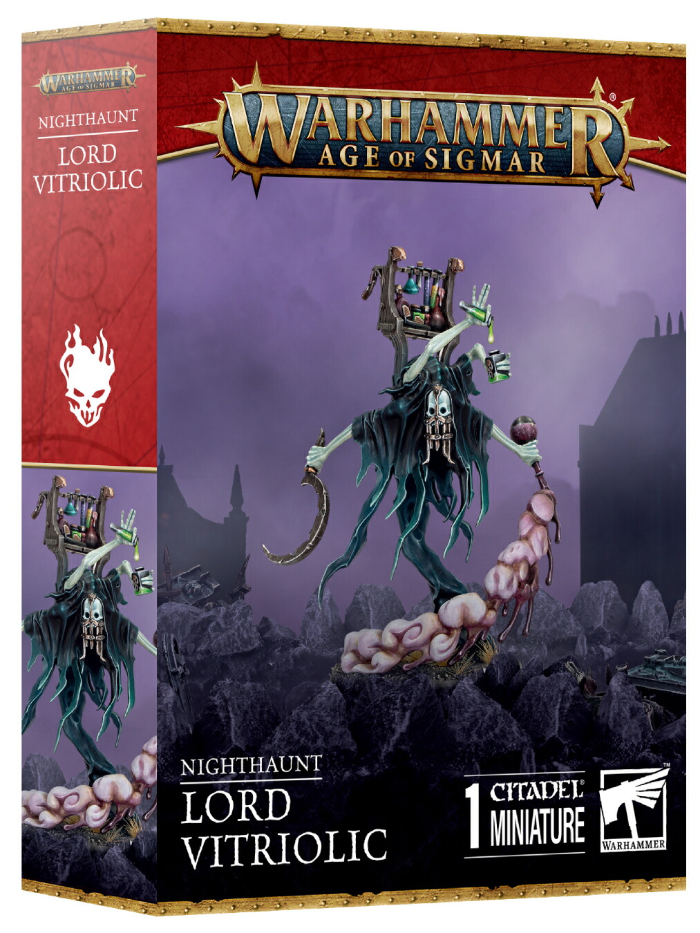 ウォーハンマー　塗装済み　セラフォン　スランスターマスター SLANN STARMASTER