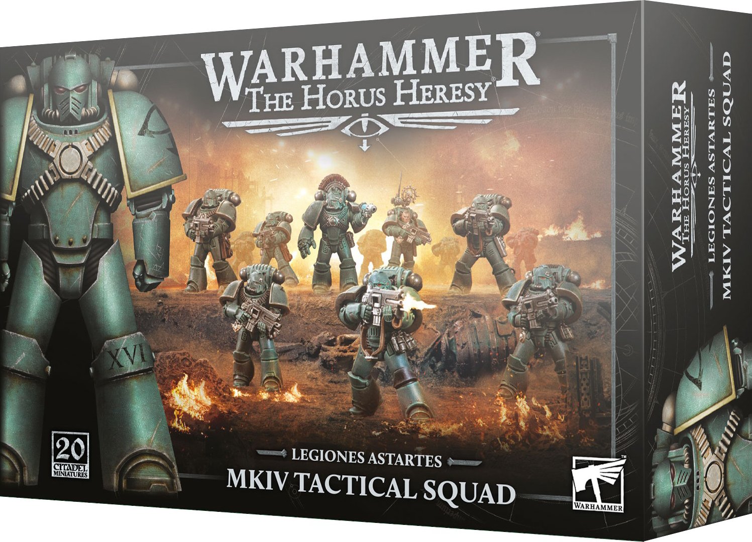 【2026年8月8日発売】【新品】レギオネス・アスタルテス：MkIV タクティカル・スカッド [31-172] [ホルス・ヘレシー] (LEGIONES ASTARTES: MKIV TACTICAL SQUAD) [The Horus Heresy]｜メルヘンストア