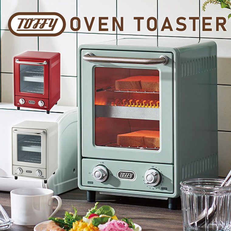 【未使用品】TOFFY オーブントースター　K-TS4-AR M61128-4 未使用品】TOFFY オーブントースター K-TS4-AR M61128-4 Toffy