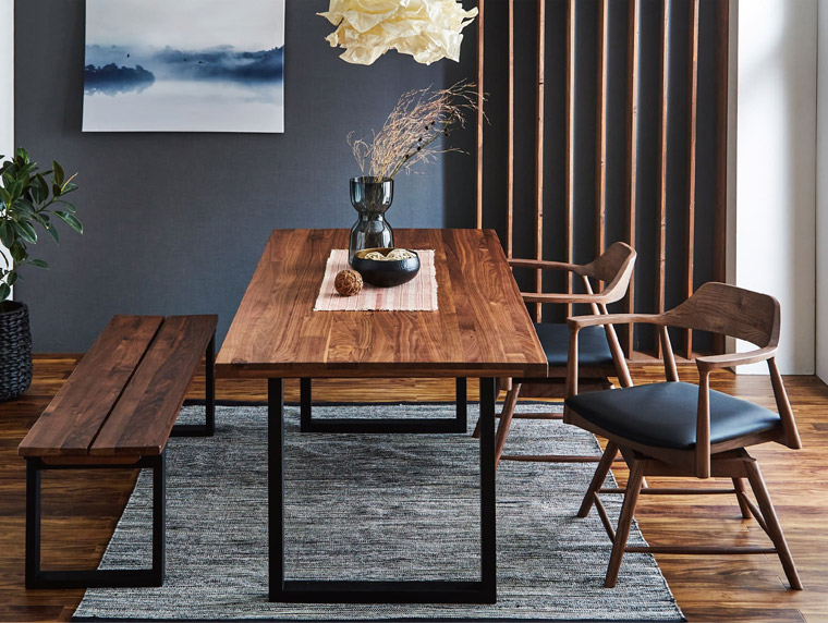 ダイニングセット ダイニング4点セット ナチュラル 北欧 モダン 和モダン 木製 4人掛け ダイニングテーブルセット 無垢 4人用 幅150 おしゃれ