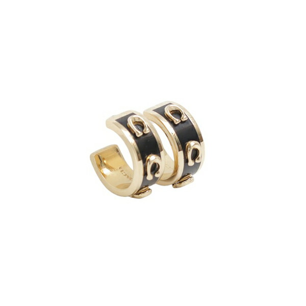 コーチ ピアス 448375GLD001 ブラック 448375gld001-1.jpg