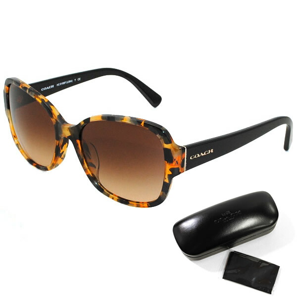 coach サングラス　レディース　べっこう　ブラウン　HC8215F ケース付 Amazon | [コーチ] サングラス [ASIA FIT] 0HC8215F 548513 DARK