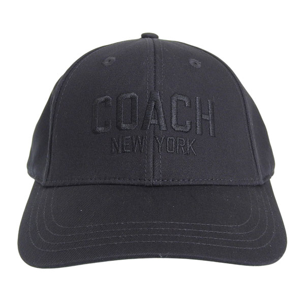 コーチ職 COACH かぶり笠 旗がしら EMBROIDERED BASEBALL HAT 29CO100321 001BKL 黒いこと