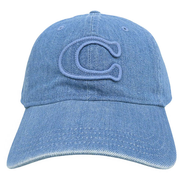 コーチ職 COACH かぶり笠 旗がしら ONE SCC BBALL HAT CCN89 IND インディゴブルー
