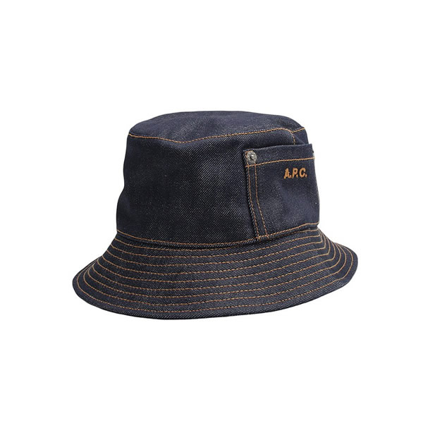 バケットハット alex ☆ A.P.C. Jean バケットハット｜GOLF / ACC｜A.P.C. | アーペーセー日本