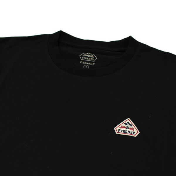 ピレネックス PYRENEX ティーシャツ HUZ025-CLASSIC-0009 黒いこと ユニ一発やる