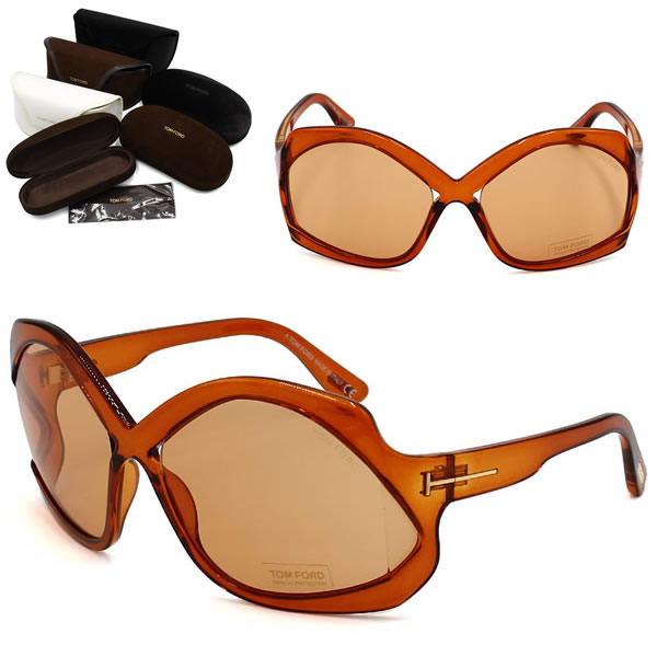 トムフォード サングラス TOM FORD FT0903/S 48E 68 TF0903 ブラウン クリア グローバルフィット メンズ レディース ユニセックス|marcoplus