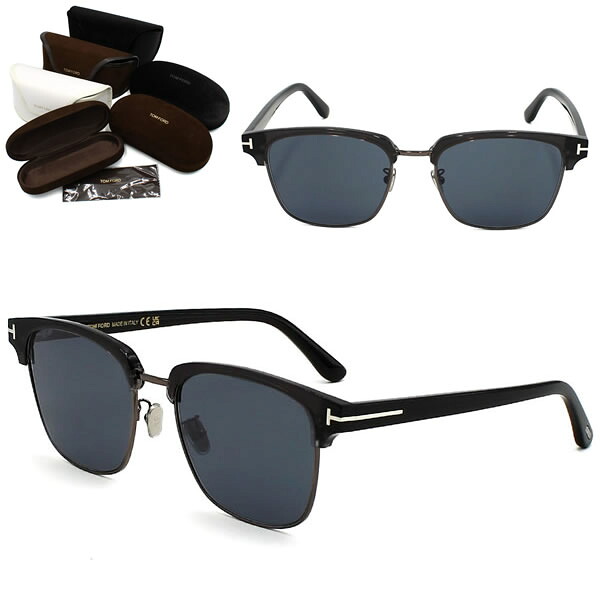 トムフォード サングラス TOM FORD FT1139-K/S 05A 56 サングラス EYEWEAR アジアンフィット メンズ レディース ユニセックス ブラック グレー