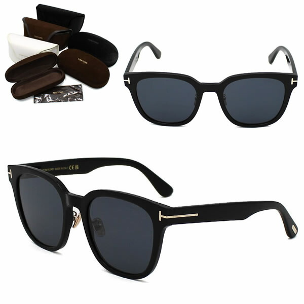 トムフォード サングラス TOM FORD FT1241-K/S 01A 55 TF1241 サングラス EYEWEAR アジアンフィット ブラック グレー ユニセックス