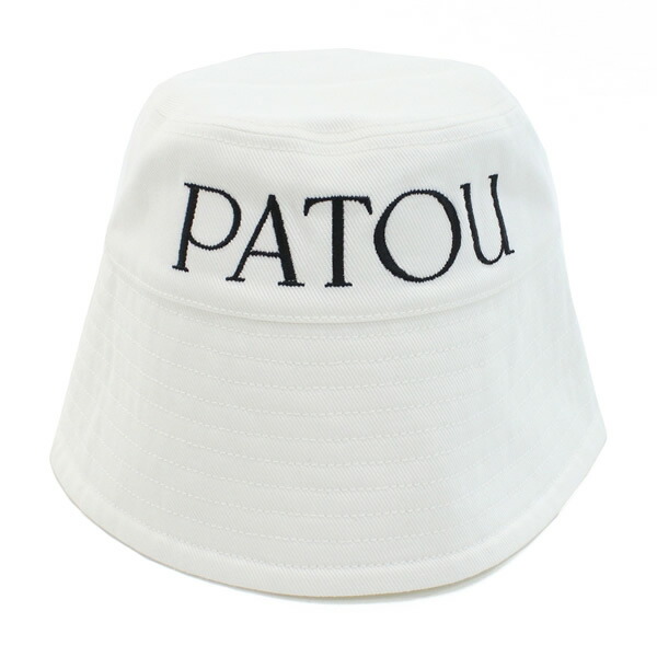PATOU パトゥ ハット AC0270132 コットン100% ユニセックス ホワイト WHITE