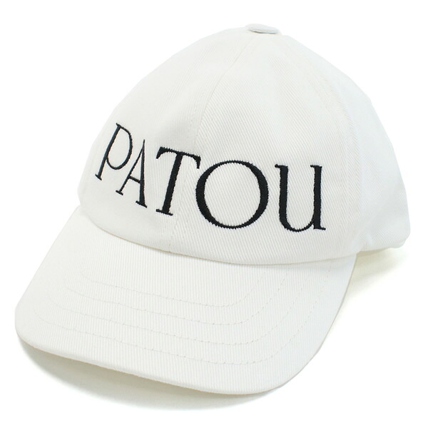 PATOU パトゥ キャップ AC0400132 コットン100% ユニセックス ホワイト CREAM｜marcoplus