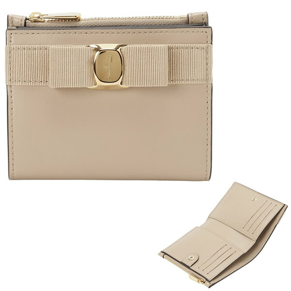 Salvatore Ferragamo◆VIVA リボン 二つ折り財布 楽天市場】SALVATORE FERRAGAMO フェラガモ 二つ折り財布 22