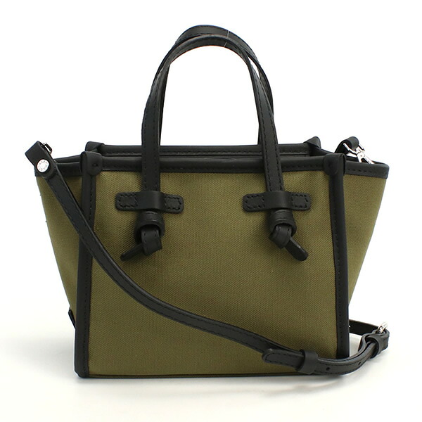 ジャンニキアリーニ Gianni Chiarini ショルダーバッグ ハンドバッグ トートバッグ 8065 CNV MILITARE カーキ