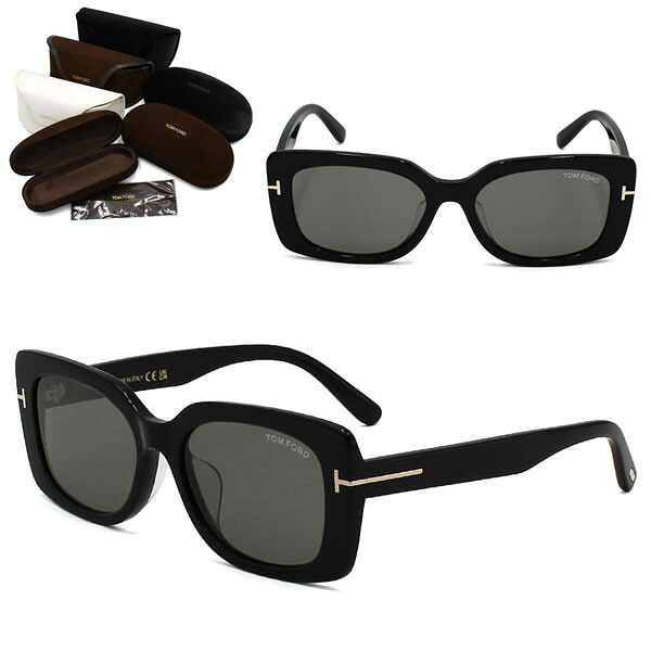 トムフォード サングラス TOM FORD FT1170-K/S 01A 54 サングラス EYEWEAR アジアンフィット ブラック グレー メンズ レディース ユニセックス TF1170|marcoplus