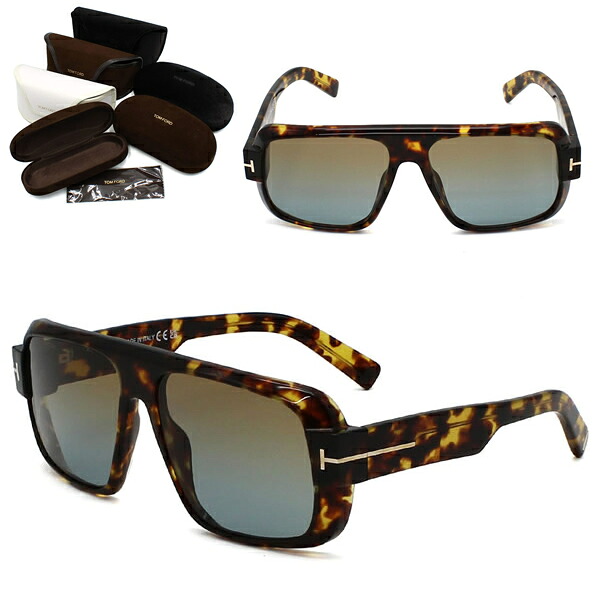 トムフォード サングラス TOM FORD FT1101/S 52F 58 TF1101 サングラス EYEWEAR グローバルフィット ハバナ ブラウングラデーション｜marcoplus