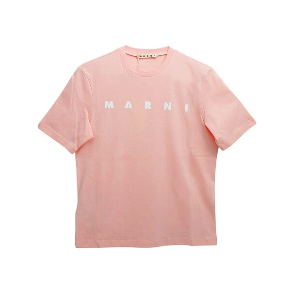 マルニ MARNI Tシャツ ロゴ コットン クルーネックT マルニキッズ MT290F-M01601-M00RF-0M351 ピンク