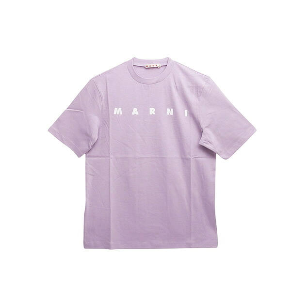 マルニ MARNI Tシャツ ロゴ コットン クルーネックT マルニキッズ MT290F-M01601-M00RF-0M612 パープル