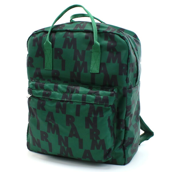 マルニ MARNI 背嚢 キッズ M00633 M00RI 0M523 緑であること系
