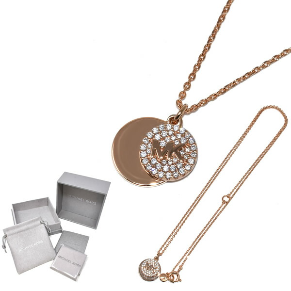 MICHAEL KORS マイケルコース PAVE COIN NECK ネックレス smk150 MICHAEL KORS マイケルコース PAVE COIN NECK ネックレス smk150