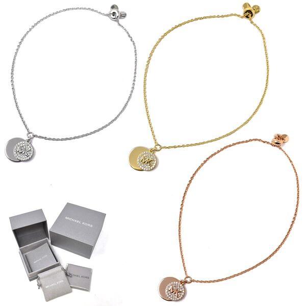マイケルコース ブレスレット MICHAEL KORS MKC1514AN040 MKC1514AN710 MKC1514AN791 PAVE COIN SLIDER レディース シルバー ゴールド ピンクゴールド