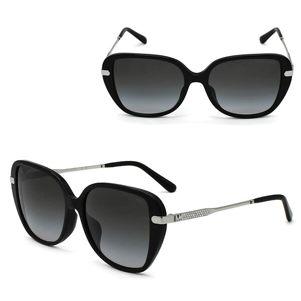 MICHAEL KORS マイケルコース サングラス MK2185BF 30058G 57 ブラック グレーグラデーション アジアンフィット レディース