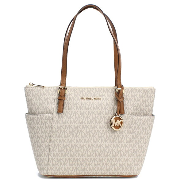 マイケルコース MICHAEL KORS トートバッグ JET SET ITEM ジェットセット 30S0GTTT1B 149 VANILLA ACRN ホワイト系