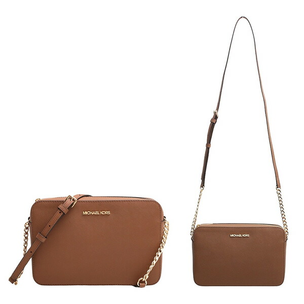 マイケルコース MICHAEL KORS ショルダーバッグ JET SET ITEM LG EW CROSSBODY 35T8GTTC9L-LUGGAGE LUGGAGE ブラウン