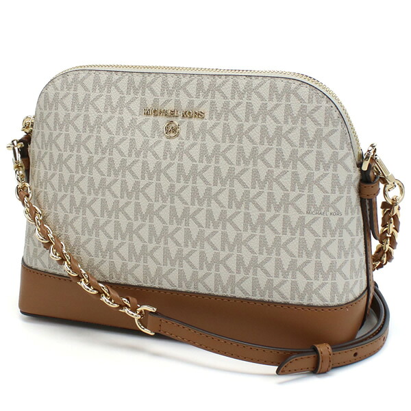 マイケルコース MICHAEL KORS ショルダーバッグ JET SET CHARM 斜め掛け 32T1GT9C3B 149 VANILLA/ACRN ホワイト系|marcoplus