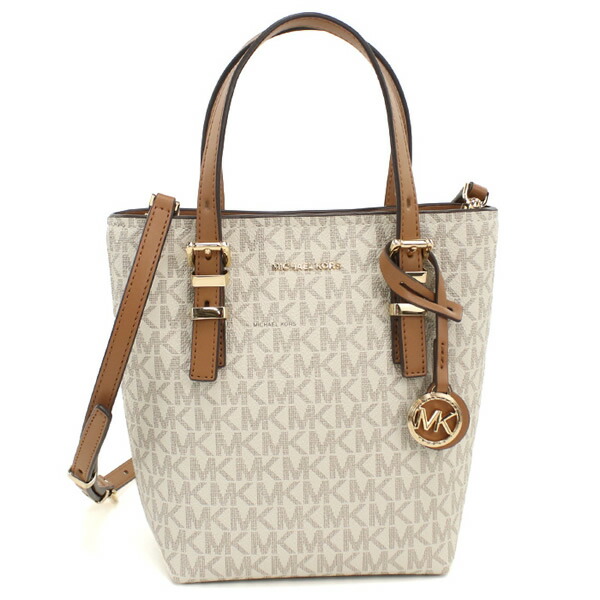 マイケルコース MICHAEL KORS ハンドバッグ ショルダーバッグ 32T5GQNC0B 2WAY QUINN トートバッグ VANILLA-ACRN ホワイト｜marcoplus