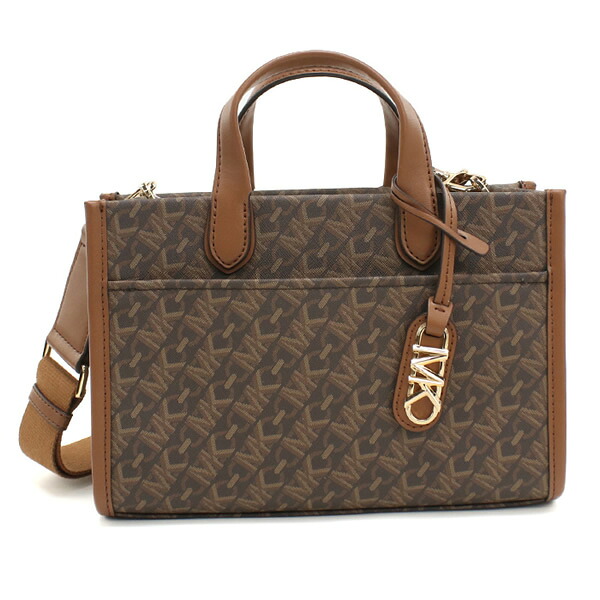 マイケル教科課程 MICHAEL KORS ハンドバック ショルダーバッグ 30H3G3GM5B 2WAY GIGI トートバッグ 赤銅色 BRN-LUGGAGE