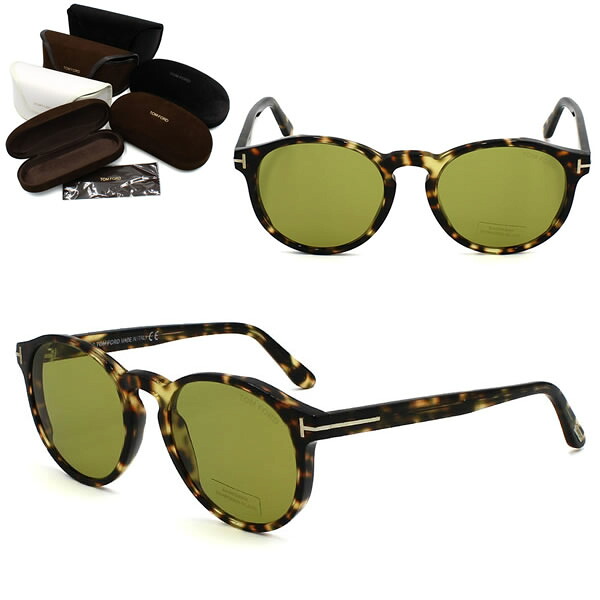トムフォード サングラス TOM FORD FT0591/S 55N 51 ハバナ ライトグリーン グローバルフィット メンズ レディース ユニセックス