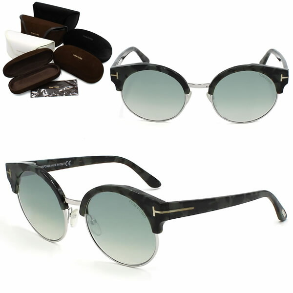 トムフォード サングラス TOM FORD FT0608/S 55X 54 ダークハバナ グリーングラデーション ノーズパット メンズ レディース ユニセックス