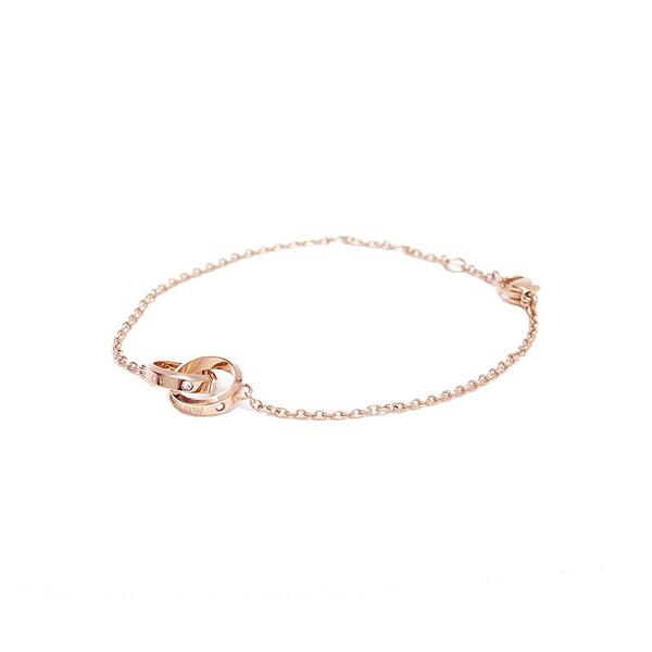 ダニエルウェリントン DANIEL WELLINGTON ブレスレット CLASSIC UNITY LUMINE DW00400355 Rose Gold ローズゴールド