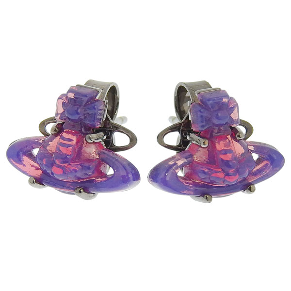 ヴィヴィアンウエストウッド Vivienne Westwood ピアス アクセサリー プラチナム TAMMY EARRINGS 6201036E 02S400｜marcoplus