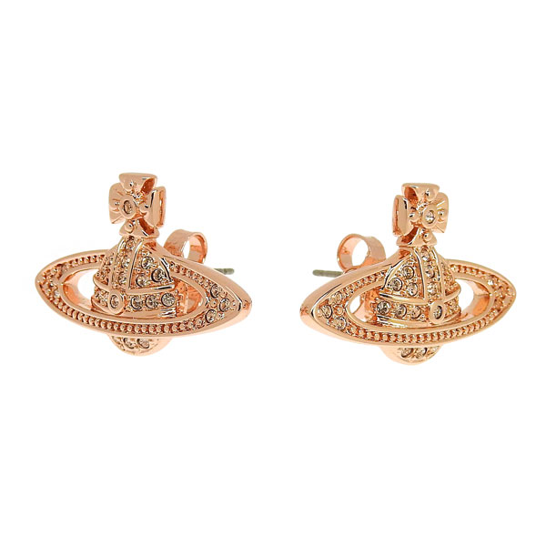 ヴィヴィアンウエストウッド Vivienne Westwood ピアス アクセサリー ピンクゴールド MINI BAS RELIEF 62020033 02G120