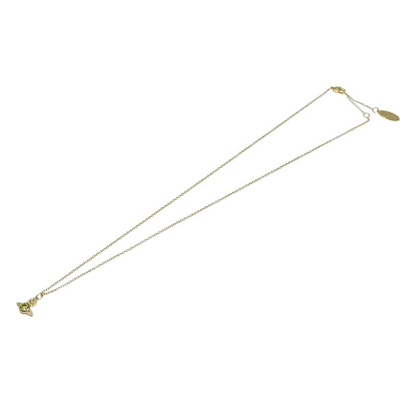 ヴィヴィアンウエストウッド Vivienne Westwood ネックレス ペンダント アクセサリー ゴールドグリーン LONDON ORB PENDANT NECKLESS 63020278 02R714