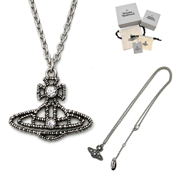 ヴィヴィアンウエストウッド Vivienne Westwood ネックレス 630203GJ-02P156 CORETTA PENDANT ペンダント シルバー｜marcoplus