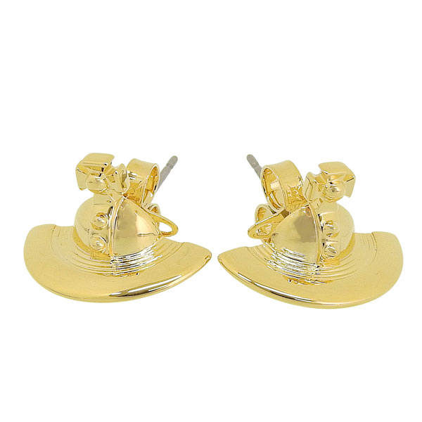 ヴィヴィアンウエストウッド Vivienne Westwood ピアス ゴールド SOLID ORB EARRINGS 62010038 02R001