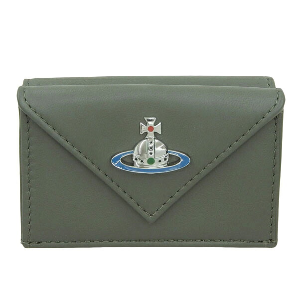 ヴィヴィアンウエストウッド Vivienne Westwood 三つ折り札入れ 折り畳み 5115002gwl001l m405 緑であること