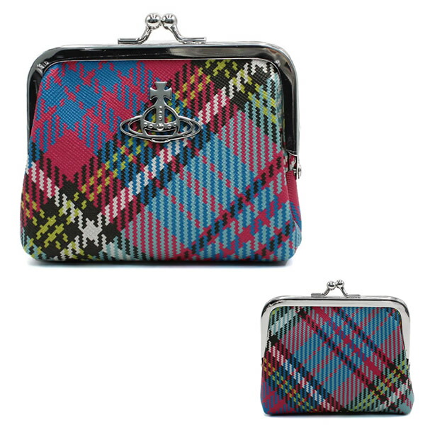 Vivienne Westwood タータンチェック コインケース ヴィヴィアンウエストウッド コインケース（小銭入れ）/ポーチ