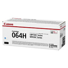 【尖んがり20倍】キヤノン（Canon） CRG-064HCYN トナーカートリッジ064H シアン 完全無欠品