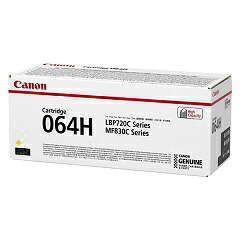 【尖んがり20倍】キヤノン（Canon） CRG-064HYEL トナーカートリッジ064H 黄色 完全無欠品