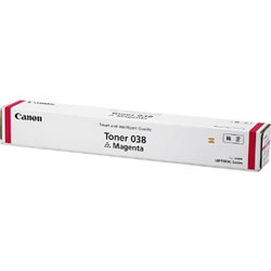【ポイント20倍】キヤノン（Canon） TONER 038 M トナー038 マゼンタ　純正品