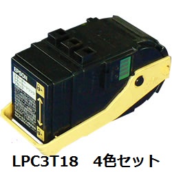 【ポイント10倍】LPC3T18K/LPC3T18C/LPC3T18M/LPC3T18Y 【4色セット】 エプソン(EPSON)用 リサイクルトナー 【リサイクル即納品】【回収無料】【安心保証付】【リユース品】|まれなりショップ