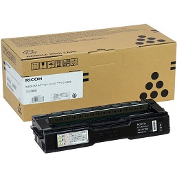 【ポイント20倍】リコー（RICOH） 600568 SP トナーカートリッジ ブラック C200　純正品｜まれなりショップ