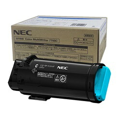 【ポイント20倍】日本電気(NEC) PR-L7700C-18 大容量トナーカートリッジ(シアン) 純正品|まれなりショップ