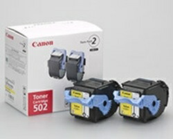 【ポイント10倍】キヤノン（Canon） CRG-502YEL2P トナーカートリッジ502 イエロー 2本パック 純正品