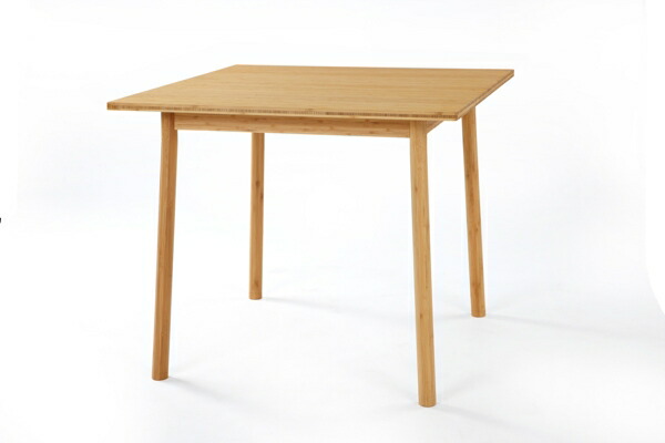 TEORI テオリ 美しい竹の家具 竹集成材のTEORI（テオリ）SQUARE　ＴＡＢＬＥ （スクエア　テーブル）850角